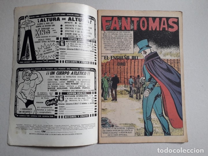 Tebeos: Fantomas n&deg; 3-82 - original editorial Novaro - Foto 2