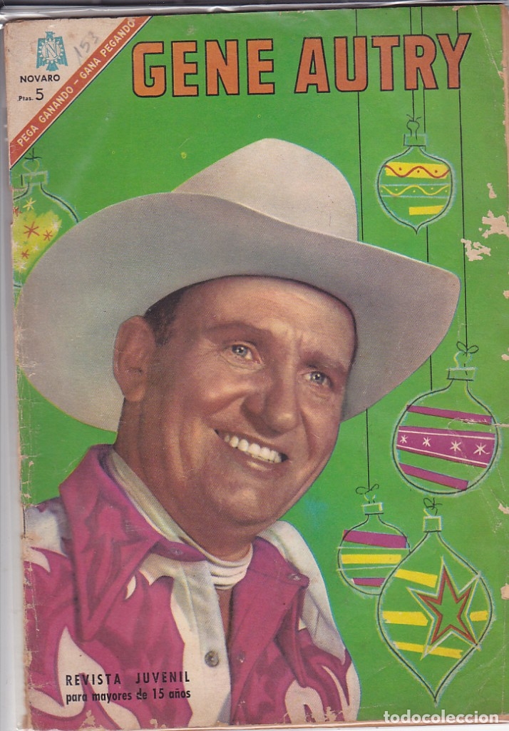Tebeos: COMIC COLECCION GENE AUTRY N&ordm; 153 - Foto 1