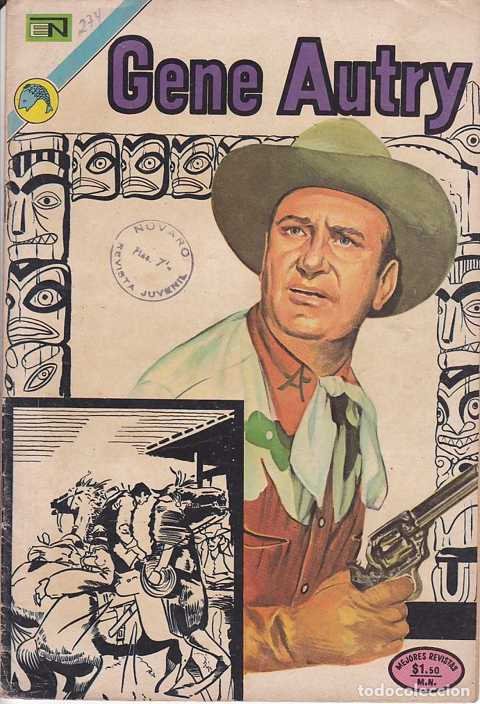 Tebeos: COMIC COLECCION GENE AUTRY N&ordm; 274 - Foto 1