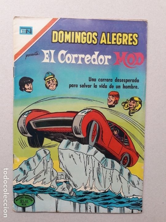 Tebeos: Domingos alegres n&deg; 923 - El corredor Mod - original editorial Novaro - Foto 1