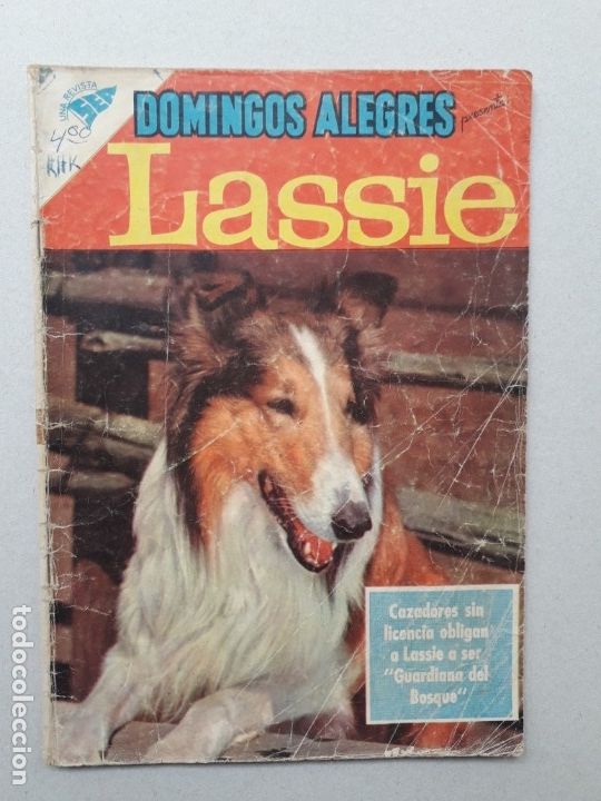 Tebeos: Domingos alegres n&deg; 307 - Lassie - original editorial Novaro - Foto 1