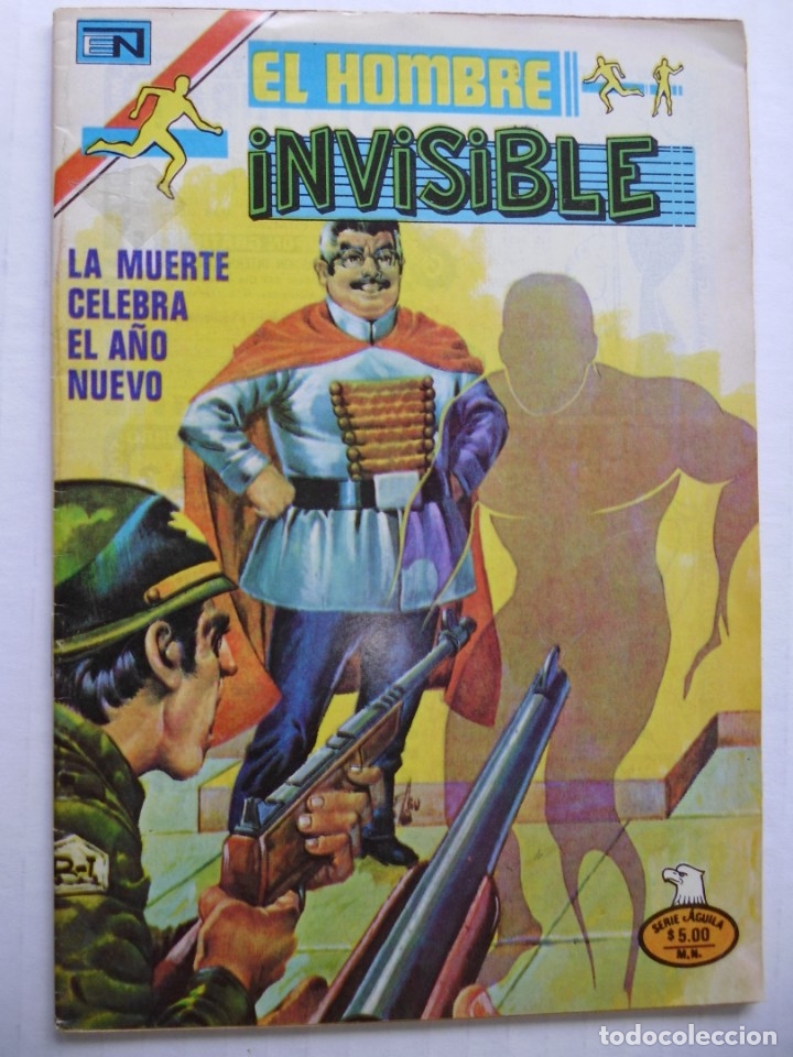 lote de 7 comics de el hombre invisible -aguila - Comprar ...