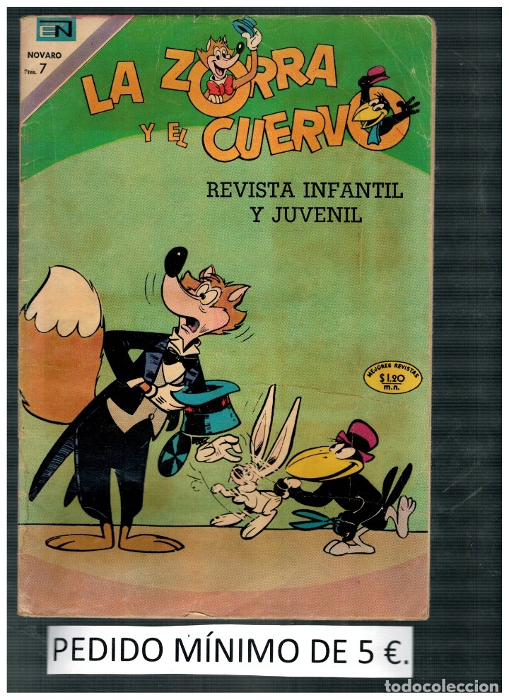 Tebeos: LA ZORRA Y EL CUERVO N&ordm; 255. - Foto 1