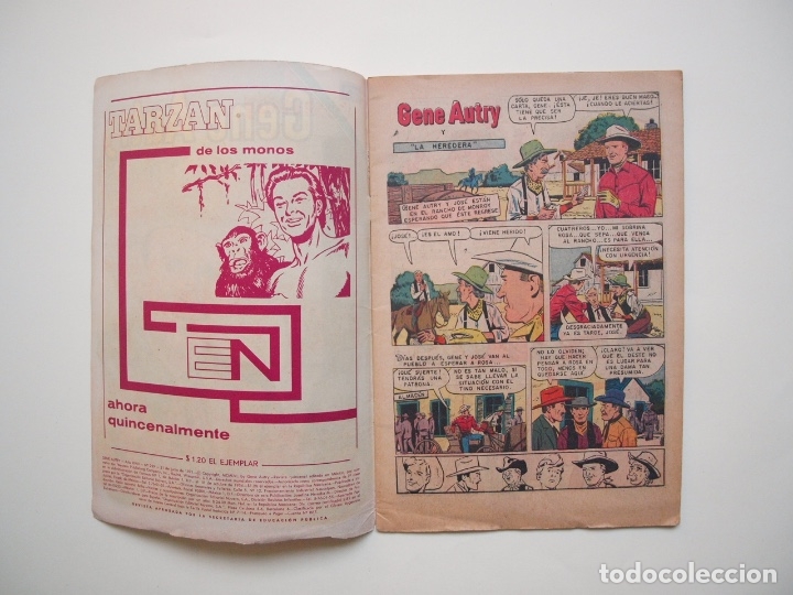 Tebeos: GENE AUTRY N&ordm; 229 - NOVARO - 1971 - Foto 2
