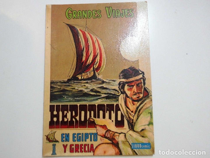 Comics: LIBROCOMIC GRANDES VIAJES HERODOTO EN EGIPTO Y GRECIA NOVARO