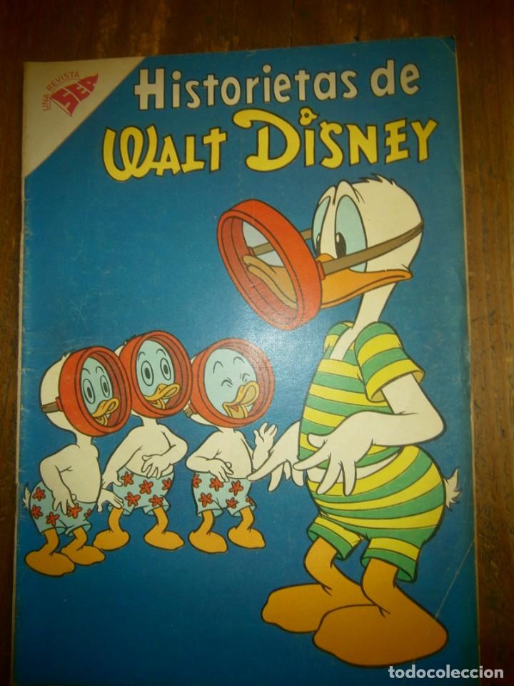 Tebeos: HISTORIETAS DE WALT DISNEY # 142 SEA NOVARO MEXICO 1959