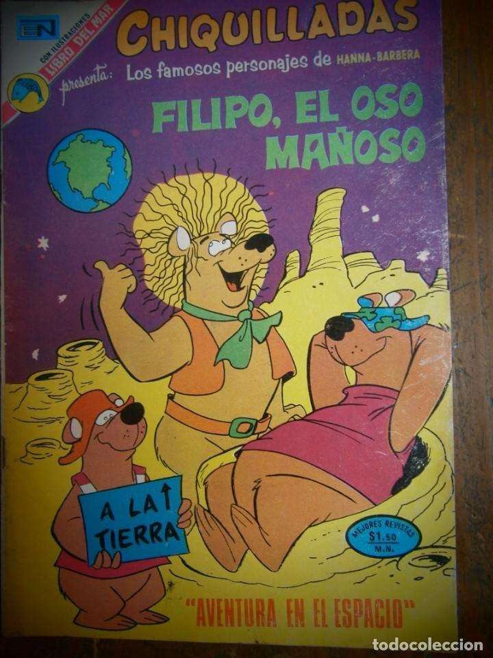 Comics: CHIQUILLADAS # 355 FILIPO EL OSO MA&Ntilde;OSO NOVARO 1973
