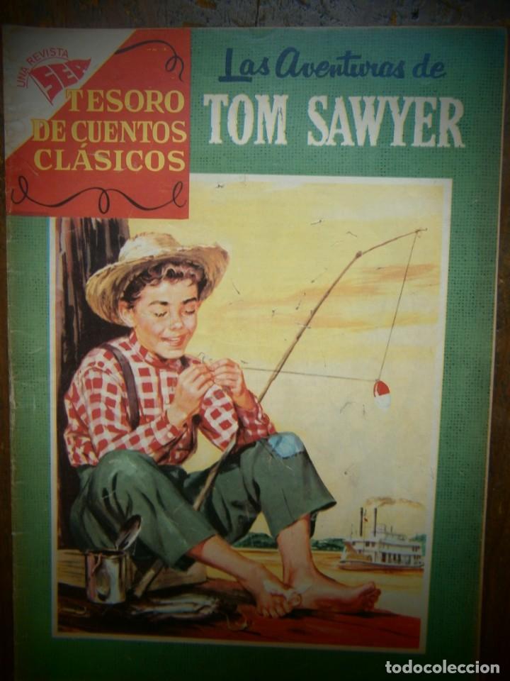 Comics: TESORO DE CUENTOS CLASICOS # 11 TOM SAWYER SEA NOVARO MEXICO 1958