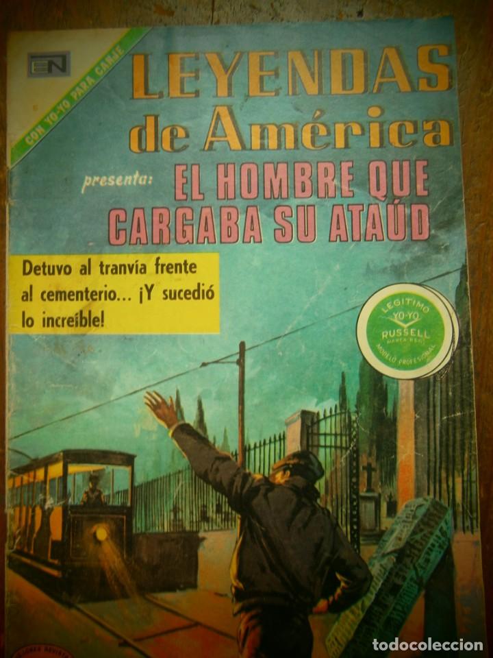 Comics: LEYENDAS DE AMERICA # 184 EDITORIAL NOVARO MEXICO 1971