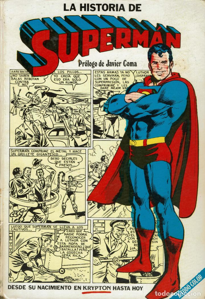 Tebeos: LA HISTORIA DE SUPERMAN NOVARO DEL CIRCULO DE LECTORES - Foto 1