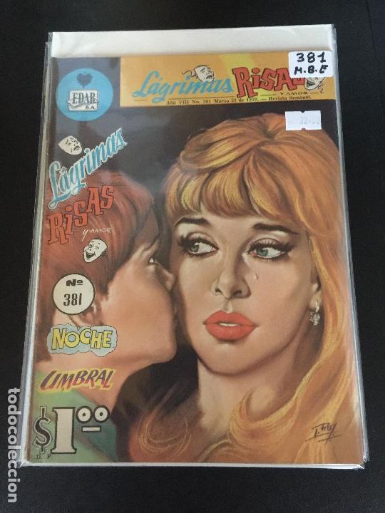 Comics: EDGAR S.A. LAGRIMAS RISAS Y AMOR NUMERO 381 MUY BUEN ESTADO