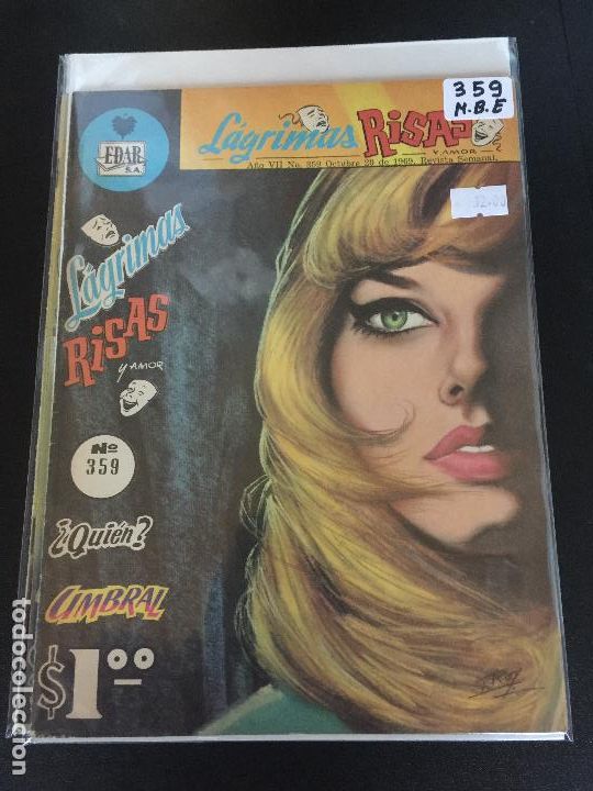 Comics: EDGAR S.A. LAGRIMAS RISAS Y AMOR NUMERO 359 MUY BUEN ESTADO