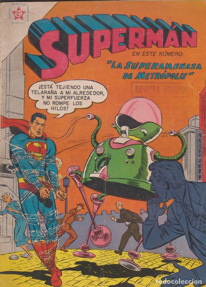 Tebeos: SUPERMAN -- N&ordm; 124 LA SUPERAMENAZA  DE METR&Oacute;POLIS - Foto 1