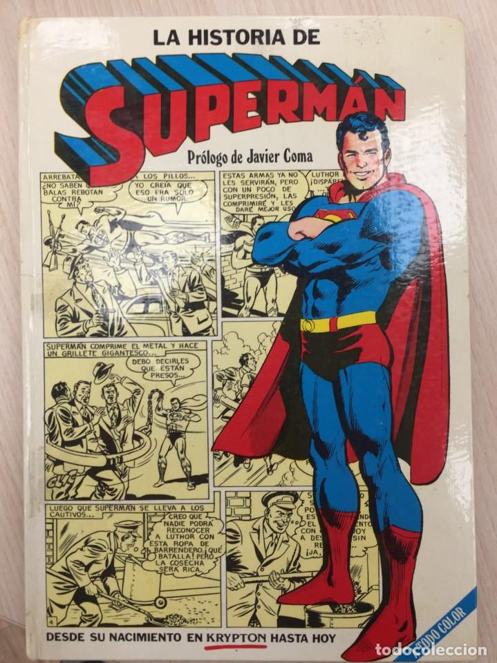 La Historia De Superman Buy Tebeos Superman Novaro Publisher At Todocoleccion 191209876