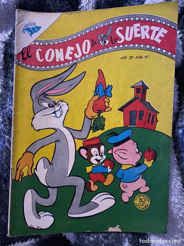 Tebeos: El conejo de la suerte n&uacute;mero 47 1954 - Foto 1