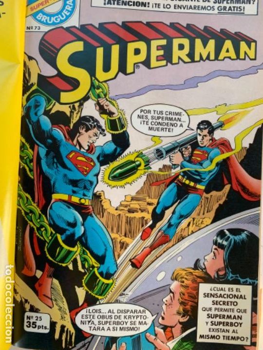 Tebeos: 8 n&uacute;meros de Superman, - Foto 1