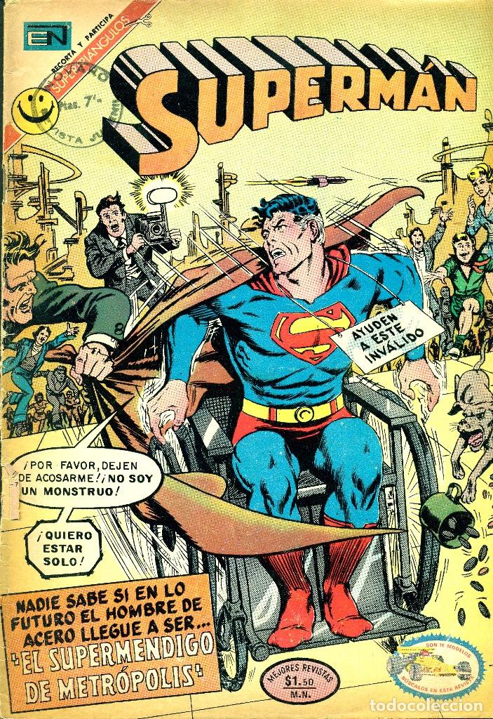 Tebeos: SUPERMAN-855 (NOVARO, 1972) - Foto 1
