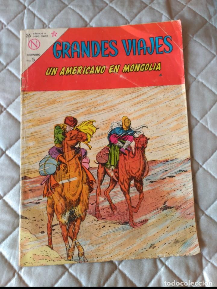 BDs: Grandes Viajes N&ordm; 12 Un americano en Mongolia NOVARO