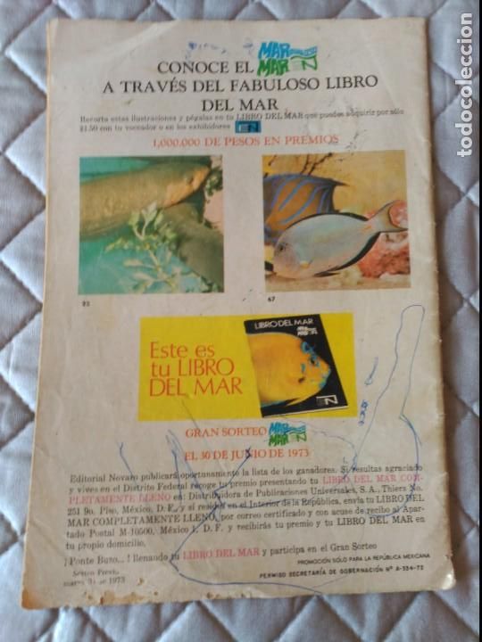 Tebeos: Tarzan N&ordm; 351 Editorial Novaro - Foto 2