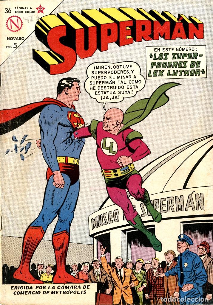 Tebeos: SUPERMAN-423 (NOVARO, 1963) - Foto 1