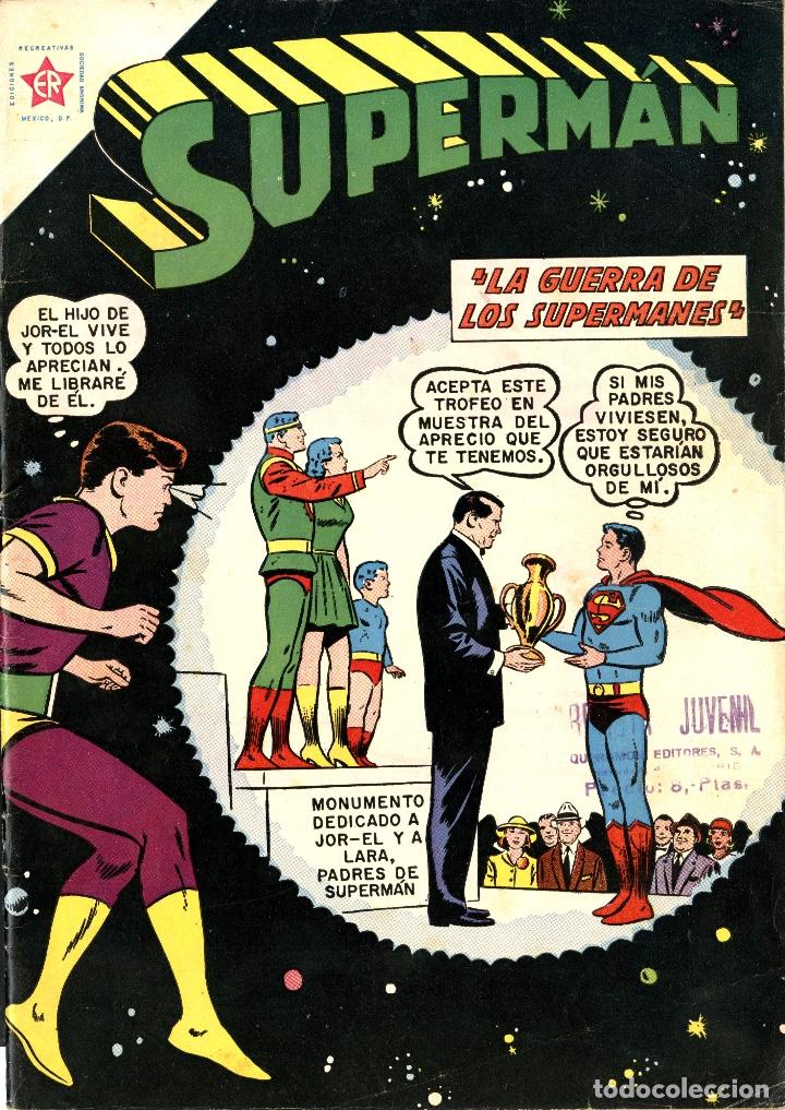 Tebeos: SUPERMAN-358 (NOVARO, 1962) - Foto 1
