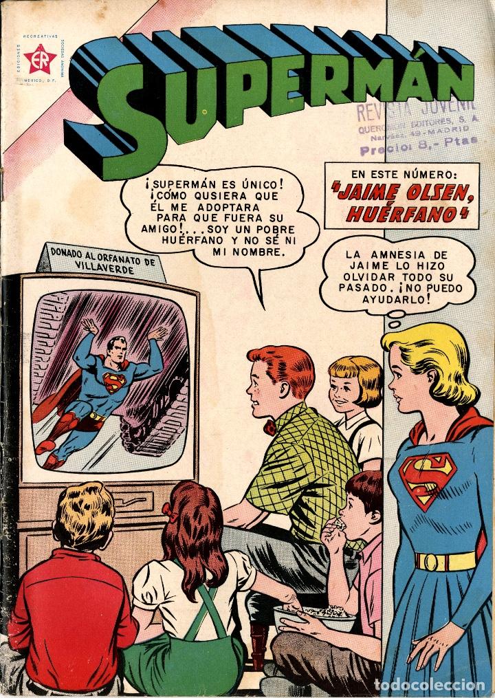 Tebeos: SUPERMAN-306 (NOVARO, 1961) - Foto 1
