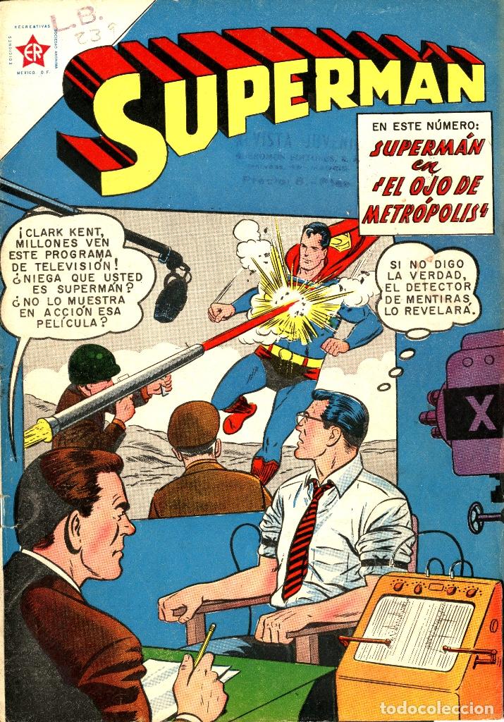 Tebeos: SUPERMAN-239 (NOVARO, 1960) - Foto 1
