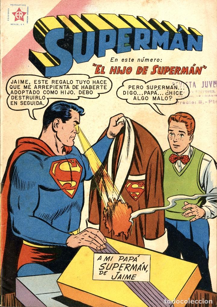 Tebeos: SUPERMAN-204 (NOVARO, 1959) - Foto 1