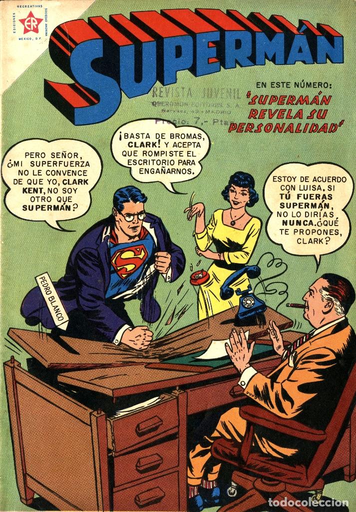 Tebeos: SUPERMAN-190 (NOVARO, 1959) - Foto 1