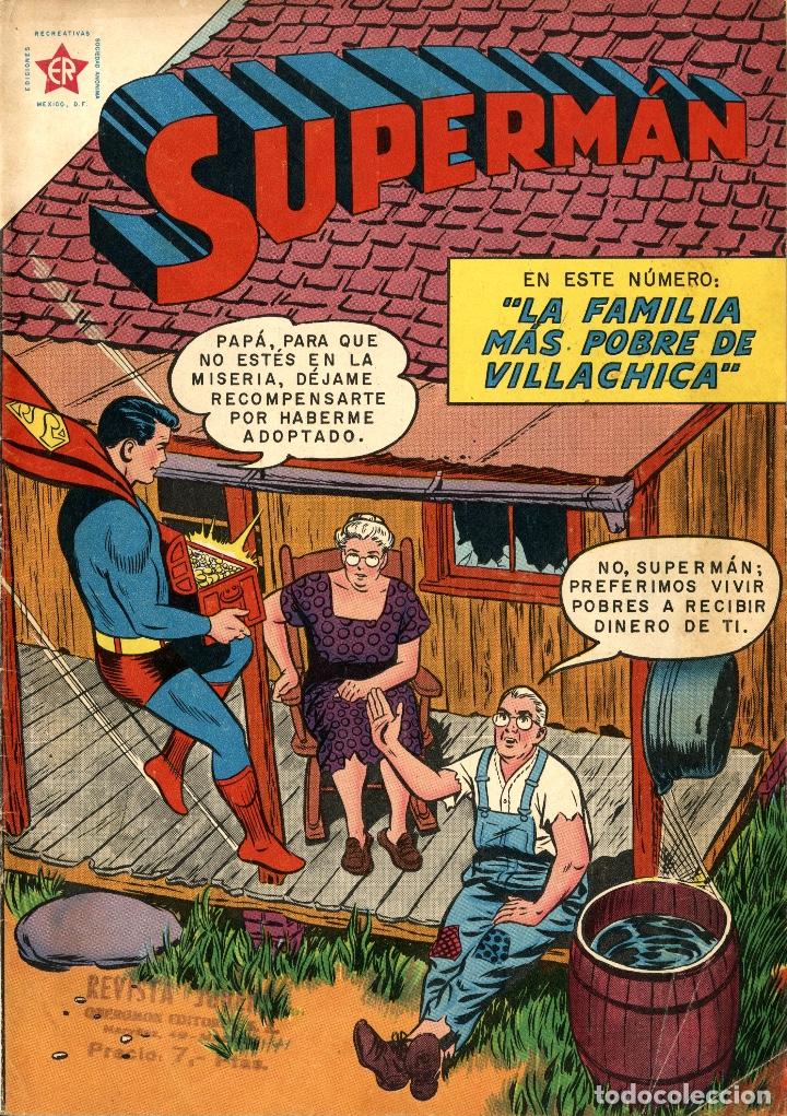 Tebeos: SUPERMAN-185 (NOVARO, 1959) - Foto 1