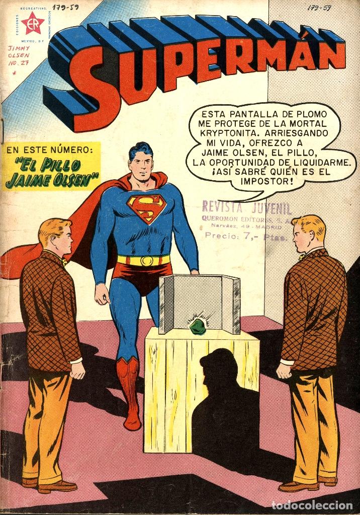 Tebeos: SUPERMAN-179 (NOVARO, 1959) - Foto 1