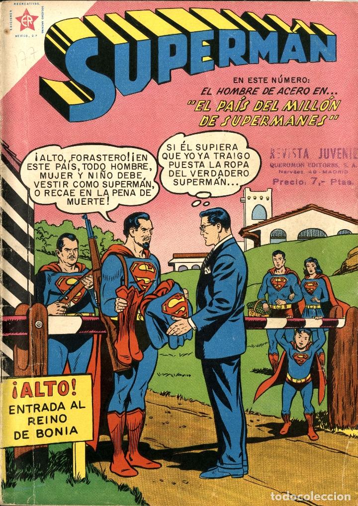 Tebeos: SUPERMAN-177 (NOVARO, 1959) - Foto 1