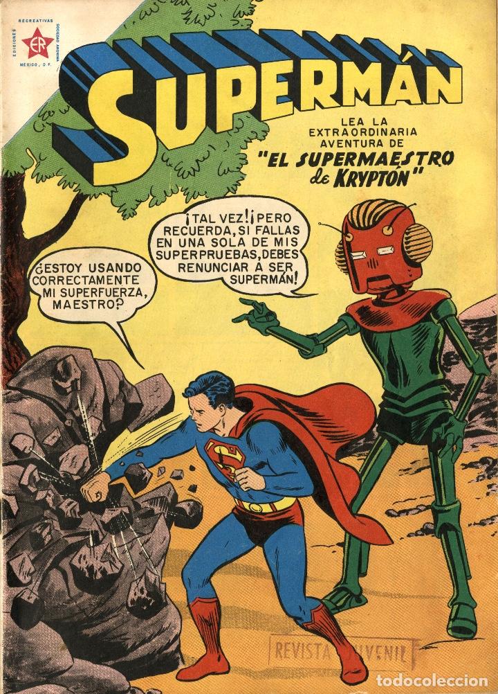 Tebeos: SUPERMAN-164 (NOVARO, 1958) - Foto 1