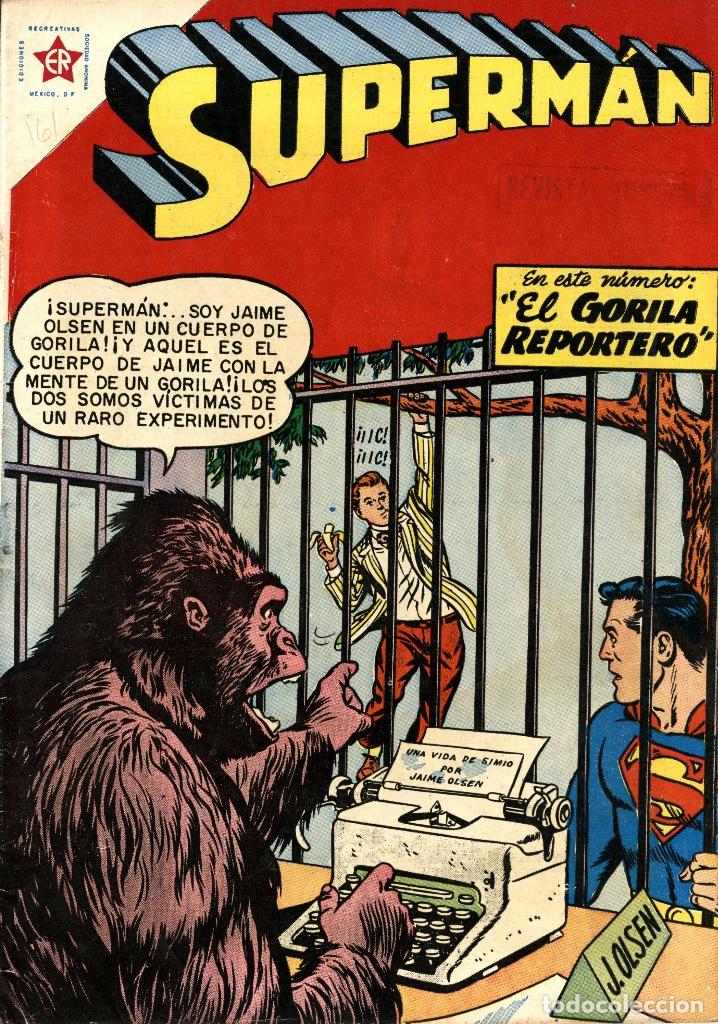 Tebeos: SUPERMAN-161 (NOVARO, 1958) - Foto 1