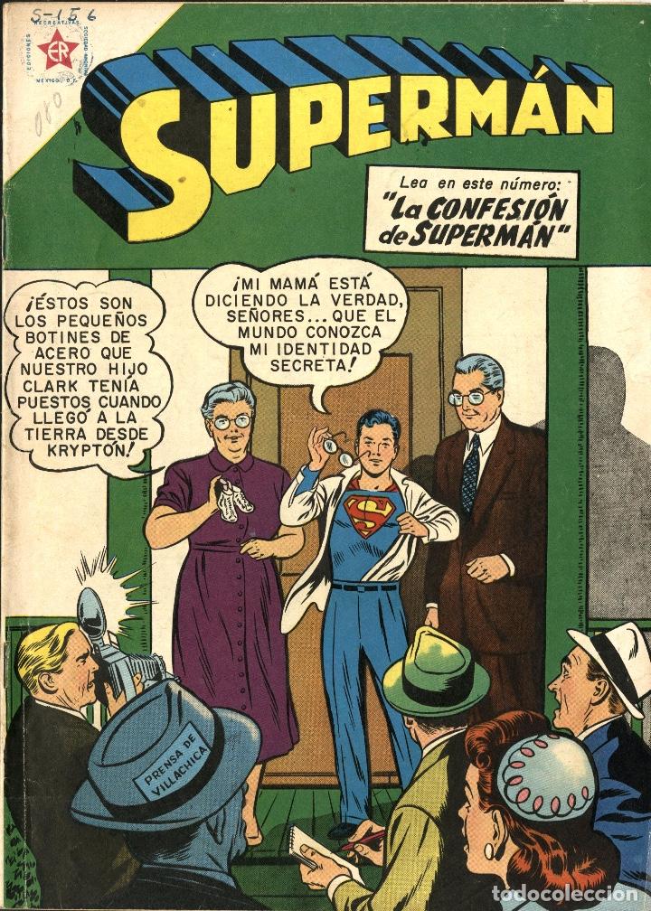 Tebeos: SUPERMAN-159 (NOVARO, 1958) - Foto 1