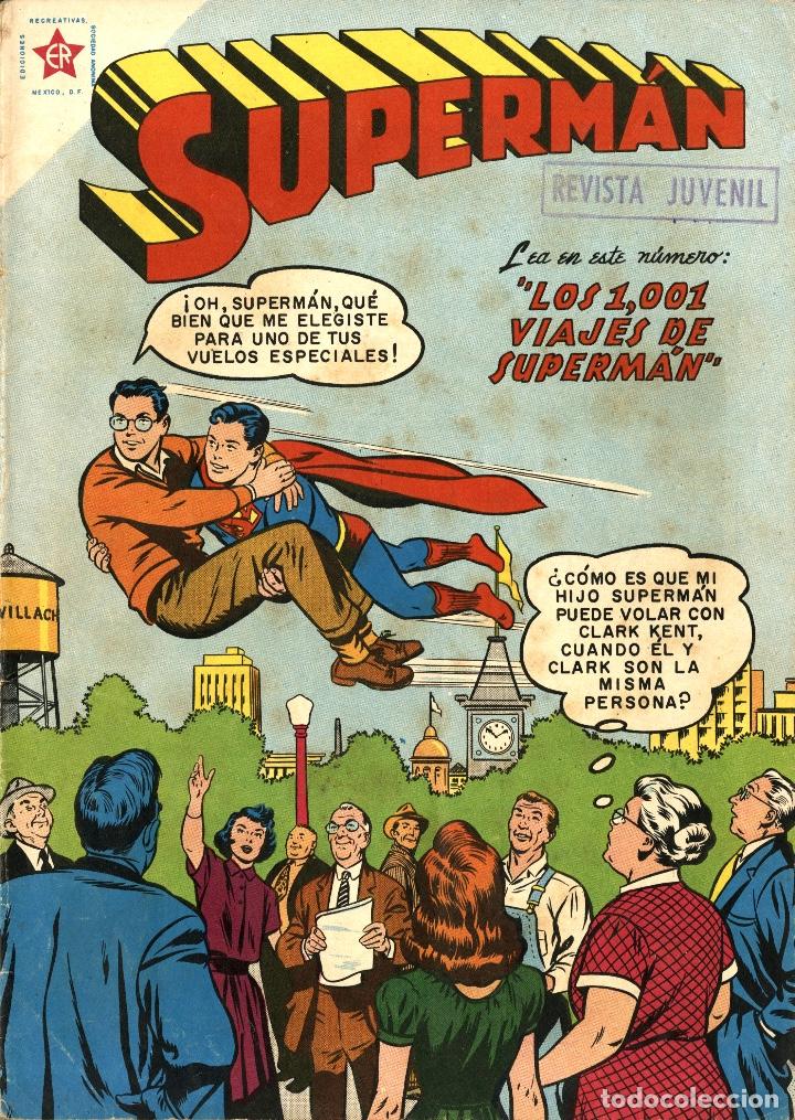 Tebeos: SUPERMAN-156 (NOVARO, 1958) - Foto 1