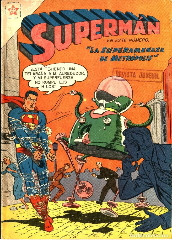 Tebeos: SUPERMAN-124 (NOVARO, 1958) - Foto 1