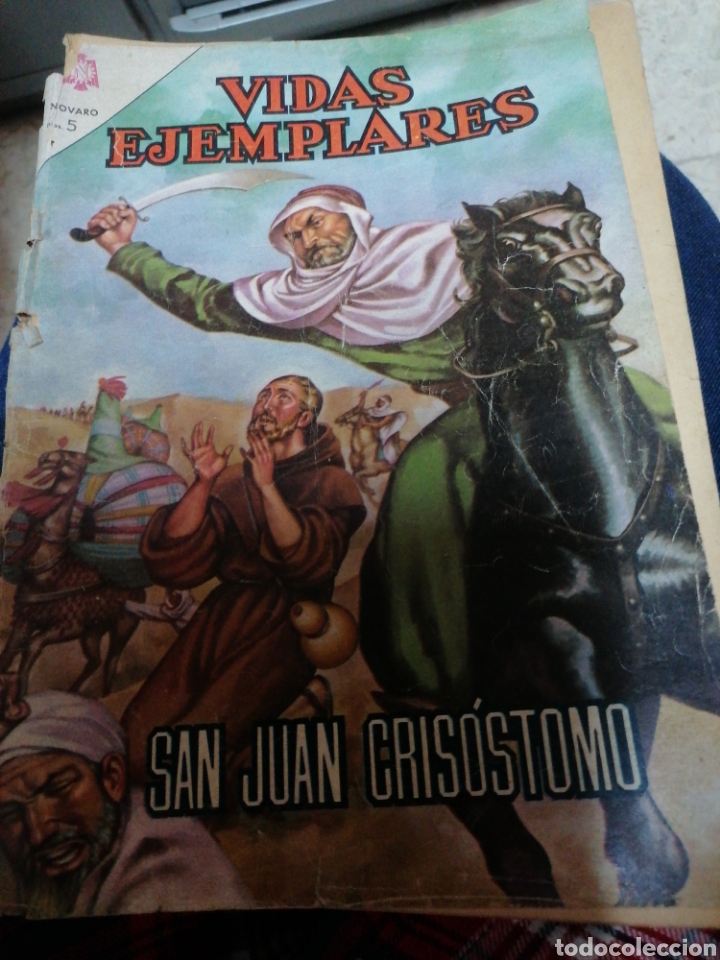 Tebeos: Vidas ejemplares San Juan crisostomo - Foto 1