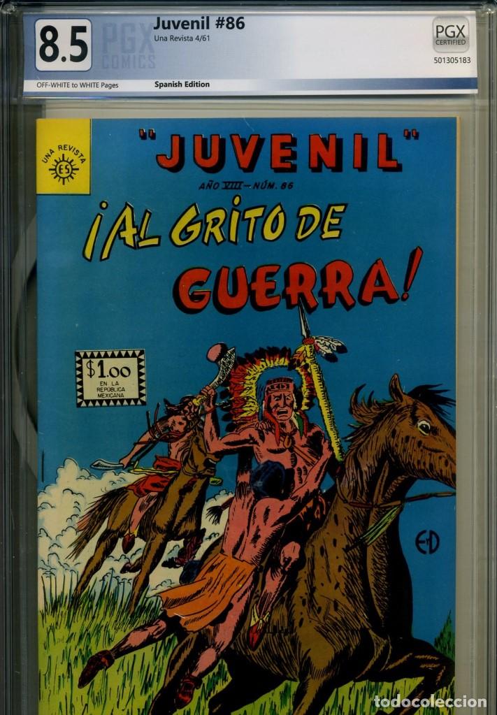 Tebeos: JUVENIL# 86 PGX 8.5 EDITORA SOL 1961 - Foto 1