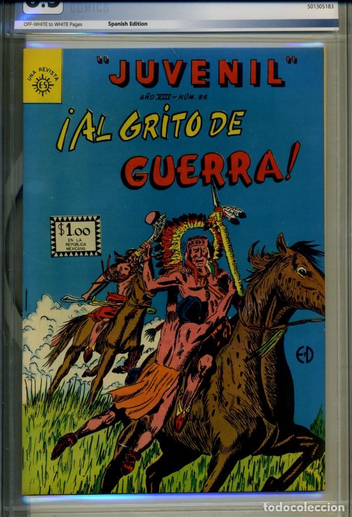 Tebeos: JUVENIL# 86 PGX 8.5 EDITORA SOL 1961 - Foto 2