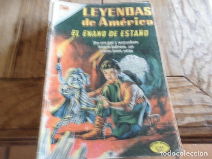 Tebeos: LEYENDAS DE AMERICA  N&ordm; 169 NOVARO