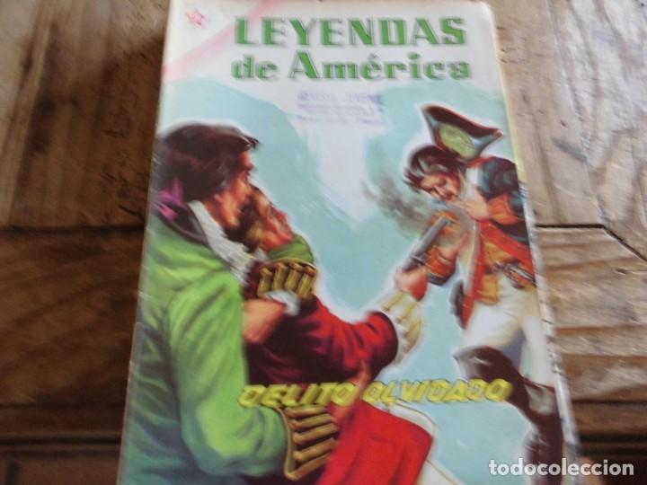 Tebeos: LEYENDAS DE AMERICA  N&ordm; 70 NOVARO