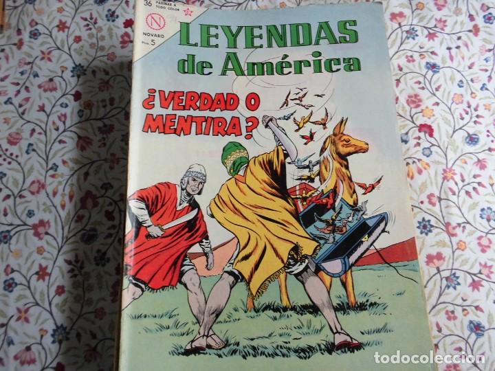 Tebeos: LEYENDAS DE AMERICA  N&ordm; 94 NOVARO