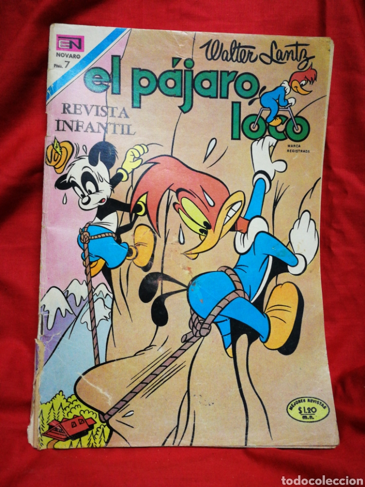 Tebeos: C&Oacute;MIC EL P&Aacute;JARO LOCO- (EDITORIAL NOVARO, MEXICO).