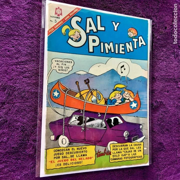 Tebeos: SAL Y PIMIENTA N&ordm; 21 BUEN ESTADO - Foto 1