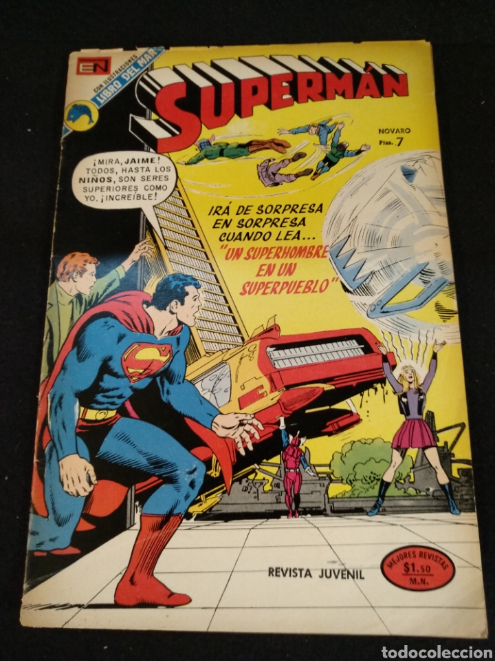Tebeos: Superman n&deg;925. Novaro.1973 - Foto 1