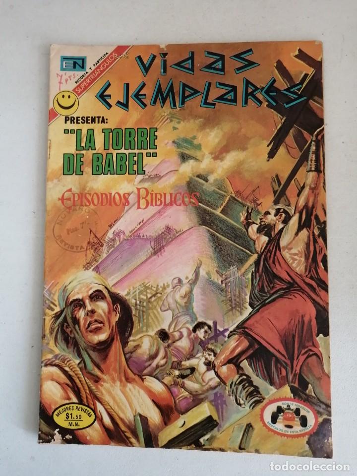 Tebeos: VIDAS EJEMPLARES LA TORRE DE BABEL NUM.368 SIN GRAPAS - Foto 1