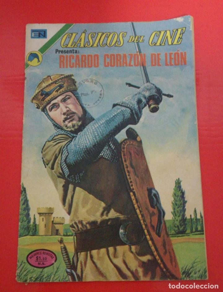 BDs: CL&Aacute;SICOS DEL CINE: RICARDO CORAZ&Oacute;N DE LE&Oacute;N A&Ntilde;O XVII N&ordm; 281 - EDITORIAL NOVARO, 1972