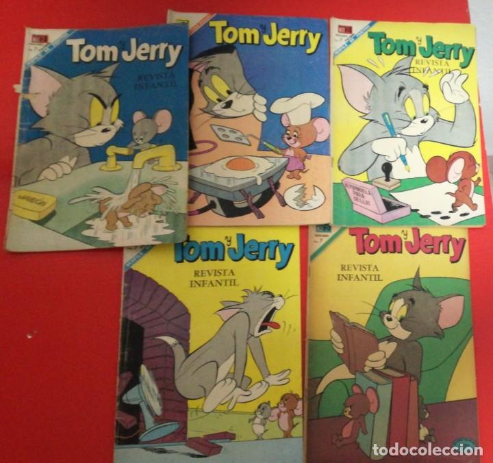 Tebeos: 5 LOTES TOM Y JERRY - EDITORIAL NOVARO - Foto 1