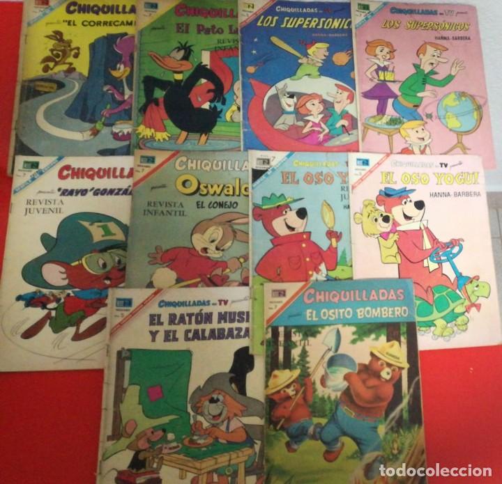 Tebeos: 10 LOTES CHIQUILLADAS - EDITORIAL NOVARO